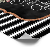 Karten und Geschenke für Hochzeiten | ROSE Poster (Ecke)