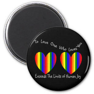 Karten und Geschenke für Schwule/Lesben Magnet