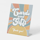 Karten und Geschenke Groovy Retro Sunshine Baby Du Sockelschild (Vorderseite)