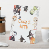 Karten und Geschenke Halloween Party Sockelschild (In SItu)