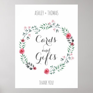 Karten und Geschenke Hochzeitskalligrafie Poster