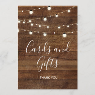 Karten und Geschenke Hochzeitszeichen Bar.