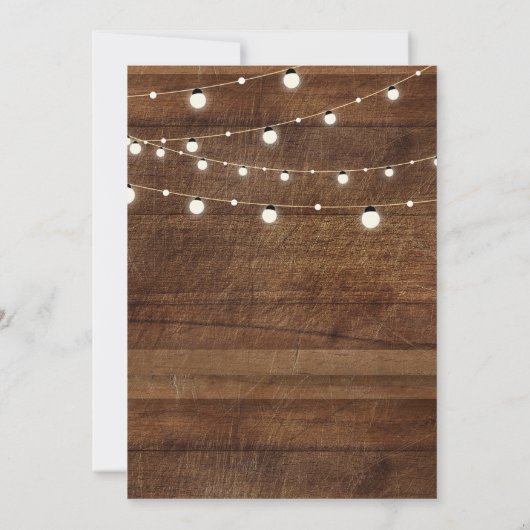 Karten und Geschenke Hochzeitszeichen Bar. (Rückseite)