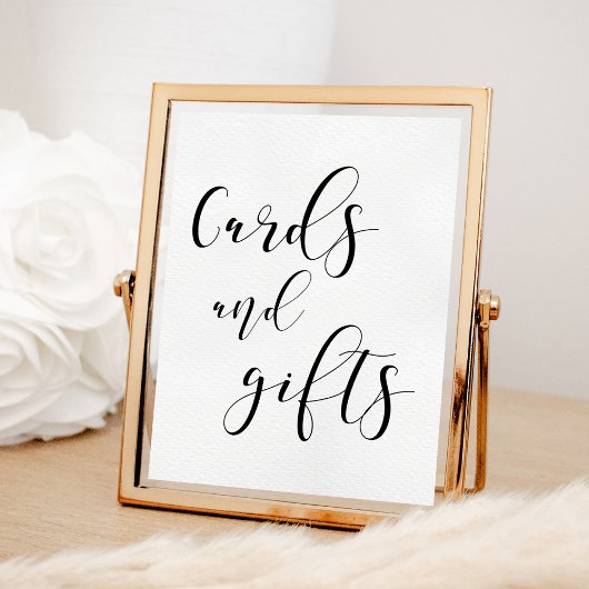 Karten und Geschenke Hochzeitszeichen Poster