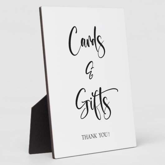 Karten und Geschenke Hochzeitszeichen Tabletop Pla Fotoplatte (Seite)