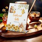 Karten und Geschenke Honey Bee Baby Dusche Sockelschild