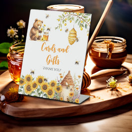 Karten und Geschenke Honey Bee Baby Dusche Sockelschild