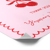 Karten und Geschenke Kherry Bow Hand Drawn Baby Du Poster (Ecke)