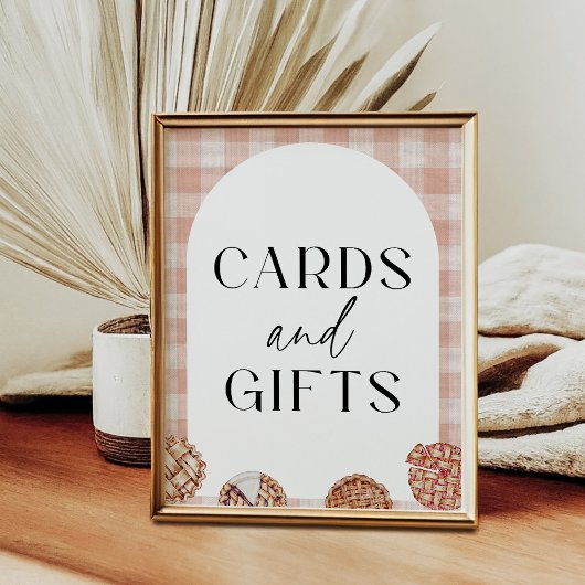 Karten und Geschenke Kleine Süsse Pie Baby Dusche Poster