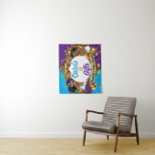 Karten und Geschenke Lila & Blue Royal Gender Reve Wandteppich (Beispiel)