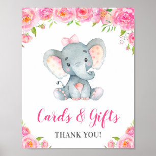 Karten und Geschenke Little Peanut Elephant Girl P Poster