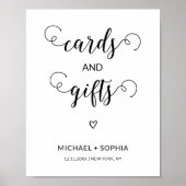 Karten und Geschenke Minimalistische Brautparty Ho Poster (Vorne)