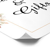 Karten und Geschenke Moderne Rose Goldmedaille Hoc Poster (Ecke)