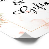 Karten und Geschenke Moderne Rose Goldmedaille Hoc Poster (Ecke)