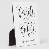 Karten und Geschenke Modernes Hochzeitszeichen Fotoplatte (Seite)