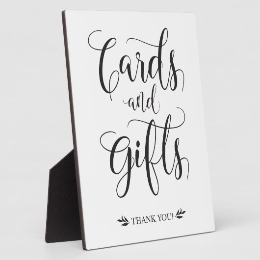 Karten und Geschenke Modernes Hochzeitszeichen Fotoplatte (Seite)