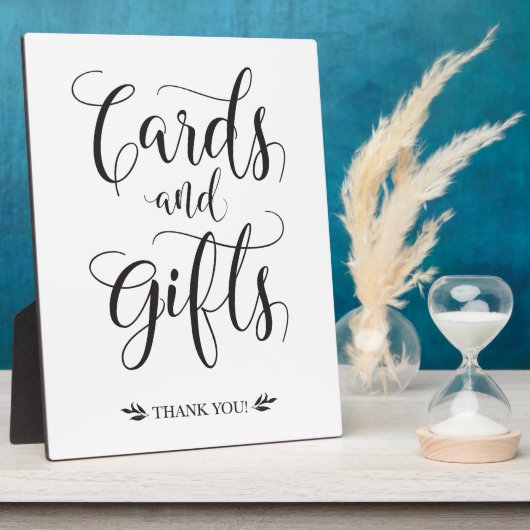 Karten und Geschenke Modernes Hochzeitszeichen Fotoplatte (Seite)