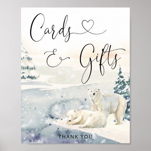 Karten und Geschenke Poster (Vorne)