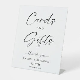 Karten und Geschenke Signieren Individuelle Name H Sockelschild