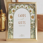 Karten und Geschenke Signieren Vintages Jugendstil Poster<br><div class="desc">Karten & Geschenke Unterschreiben Sie im Vintagen Jugendstil von Mucha! Dieses elegante Schild besticht durch ein wunderschönes Art-Déco-Design des Künstlers Alphonse Mucha. Mit unserem Anpassungstool können Sie den Text schnell und einfach an Ihre Bedürfnisse anpassen. Wählen Sie aus verschiedenen Schriftart-Stilen und Farben, um Ihr Party Thema. Die langlebigen Materialien und...</div>