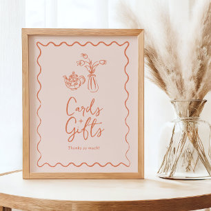 Karten und Geschenke Unterschreiben mit Whimsical  Poster