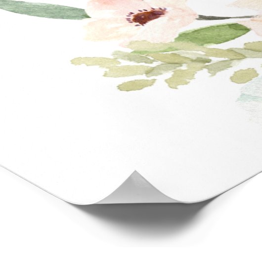 Karten und Geschenke - Unterschrift Poster (Ecke)