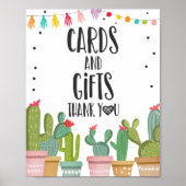 Karten und Geschenke Vielen Dank Cactus Fiesta Tab Poster (Vorne)