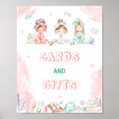 Karten und Geschenke Wellness-Center Party Geburts Poster (Vorne)