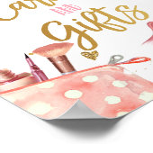 Karten und Geschenke Wellness-Center Party Makeup Poster (Ecke)