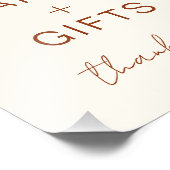 Karten und Geschenke Wildblume Terracotta Kinderdu Fotodruck (Ecke)