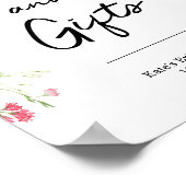 Karten und Geschenke Wildblumen Plakatzeichen Poster (Ecke)