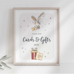 Karten und Geschenke Zauberer-Party-Schild Poster