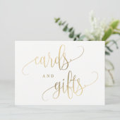 Karten und Geschenke Zeichen - Liebliche Kalligraf (Stehend Vorderseite)