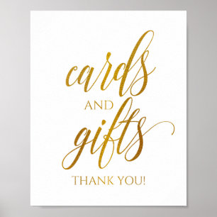 Karten und Geschenke Zeichen Luxe Typografie (Imit Poster