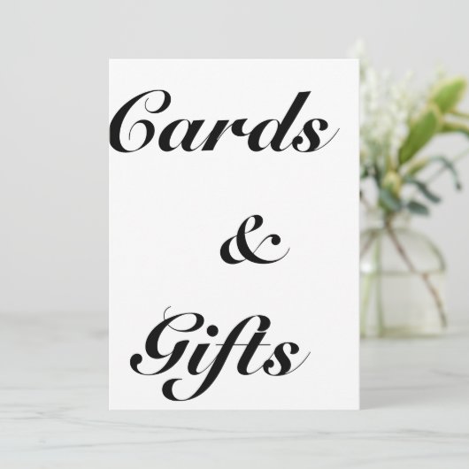 Karten und Geschenkkarten (Stehend Vorderseite)