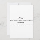 Karten und Geschenkkarten (Rückseite)