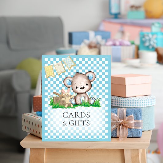 Karten und Geschenktische Teddy Bear Picnic Babydu Poster