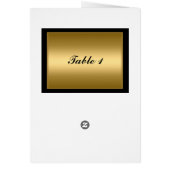 Karten und Menü für die Platzierung von Gold und S (Hinten)