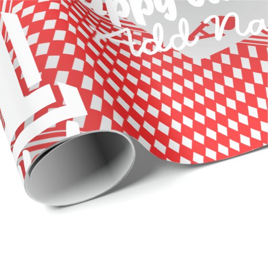 Karten und Würfel Geschenkpapier (Rolleneckpunkt)