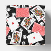 Karten und Würfel Geschenkschachtel (Oben)