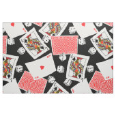 Karten und Würfel Stoff (Fat Quarter (45,7 x 55,9 cm))