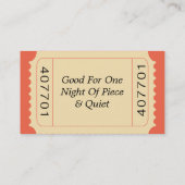 Karten-Visitenkarte Visitenkarte (Rückseite)