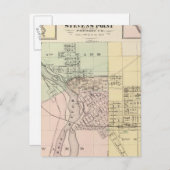 Karten von Stevens Point, Elroy und Wonewoc (Vorne/Hinten)