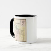 Karten von Stevens Point, Elroy und Wonewoc Tasse (Vorderseite Links)