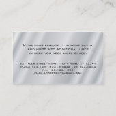 Karten-wirkliches Anwesen-beratenrechtsanwalt des Visitenkarte (Rückseite)