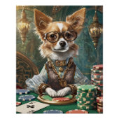 Karten zählen, Steampunk Chihuahua Poster (Vorderseite)