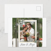 Karten zum Hochzeitstag (Vorne/Hinten)