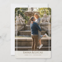 Karten zur Speicherung des Hochzeitstermins Founta
