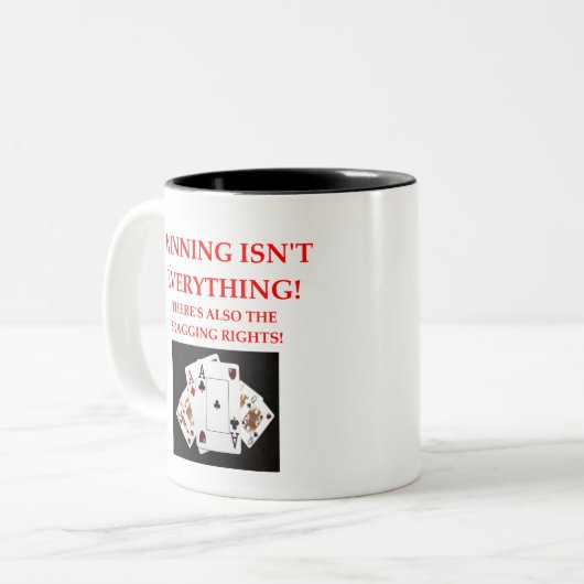 Karten Zweifarbige Tasse (Vorderseite Links)