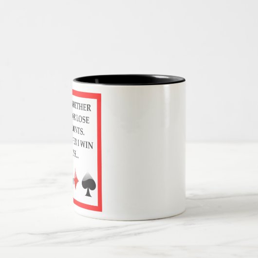 KARTEN ZWEIFARBIGE TASSE (Mittel)